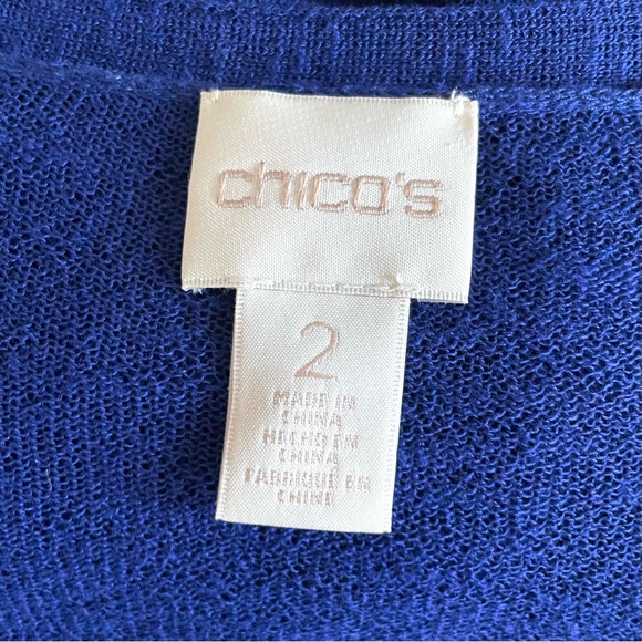 Chico’s Cardigan Duster sz 2 /L - Picture 15 of 15